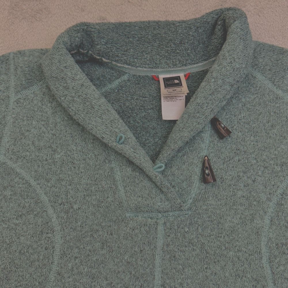 The North Face‎ Women's Size Small/Petite Pullover Heather Green